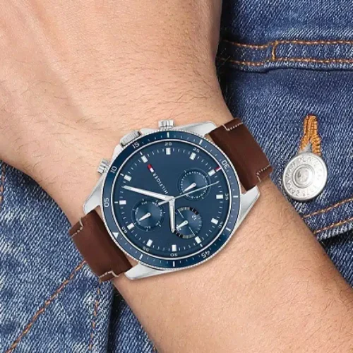 Montre Homme TOMMY HILFIGER – élégance tendance 2025 Originale au Maroc | Livraison à Casablanca, Rabat, Fès – Montre Suisse
