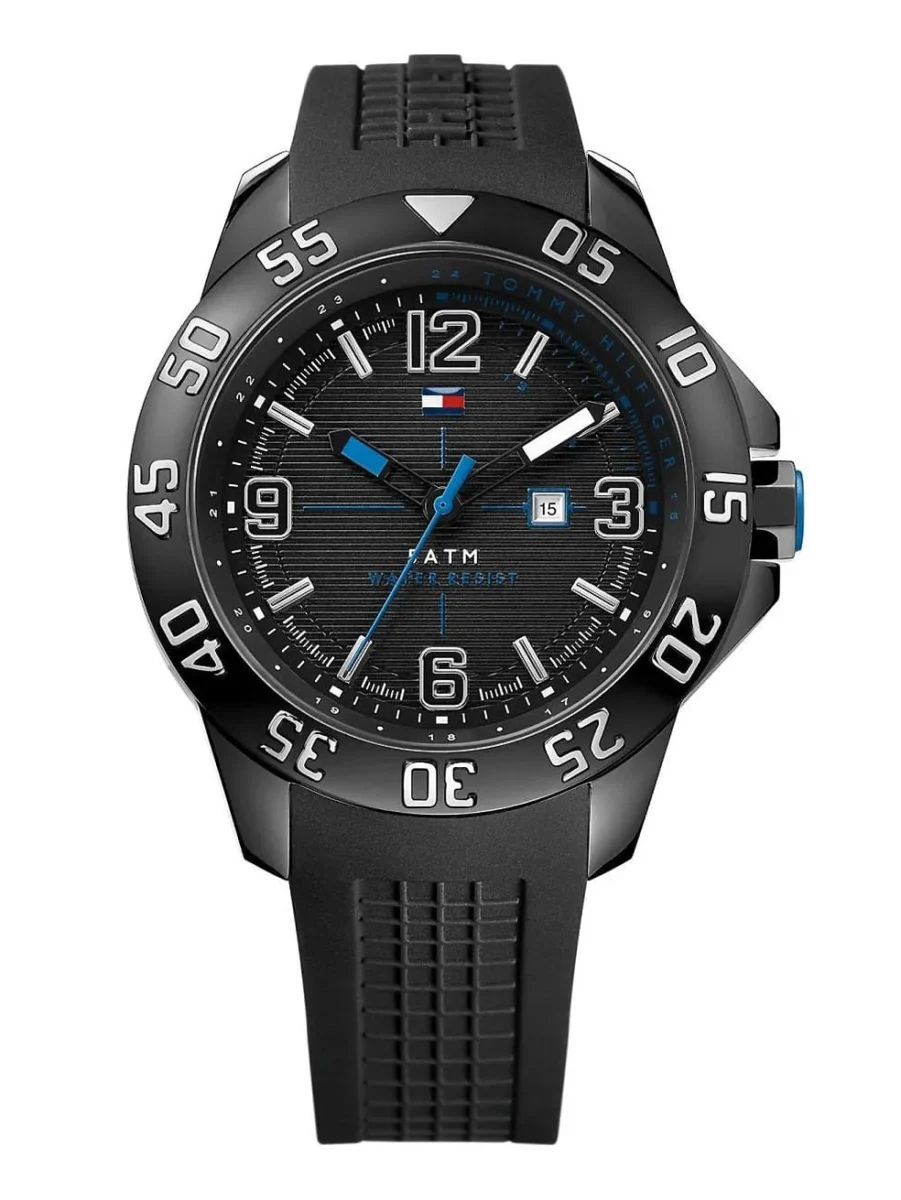 Montre Homme TOMMY HILFIGER – effet cristal – Originale Idée Cadeau pour toutes les occasions à Casablanca, Rabat et partout au Maroc – Montre Suisse Montre Homme TOMMY HILFIGER – effet cristal – Image 5