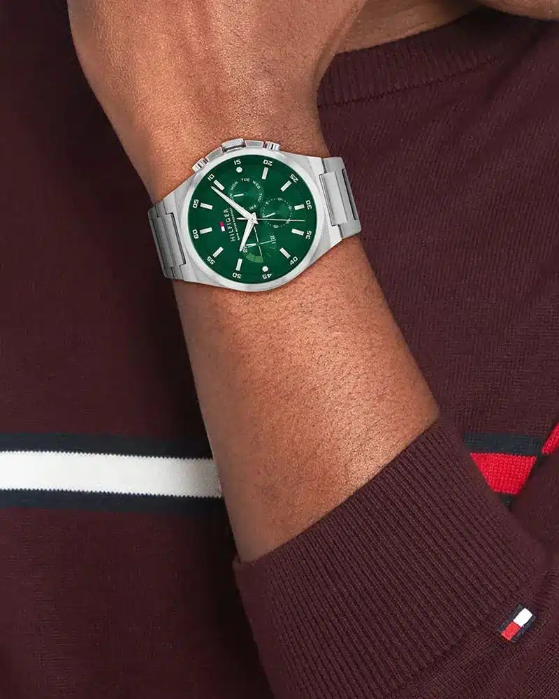 Montre Homme TOMMY HILFIGER – éclat de charme – Originale Idée Cadeau pour toutes les occasions à Casablanca, Rabat et partout au Maroc – Montre Suisse Montre Homme TOMMY HILFIGER – éclat de charme – Image 2