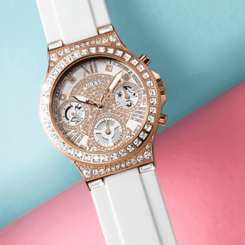Montre Femme GUESS GW0257L2 – beauté horlogère – Originale Idée Cadeau pour toutes les occasions à Casablanca, Rabat et partout au Maroc – Montre Suisse Montre Femme GUESS GW0257L2 – beauté horlogère Originale au Maroc | Livraison à Casablanca, Rabat, Fès – Montre Suisse