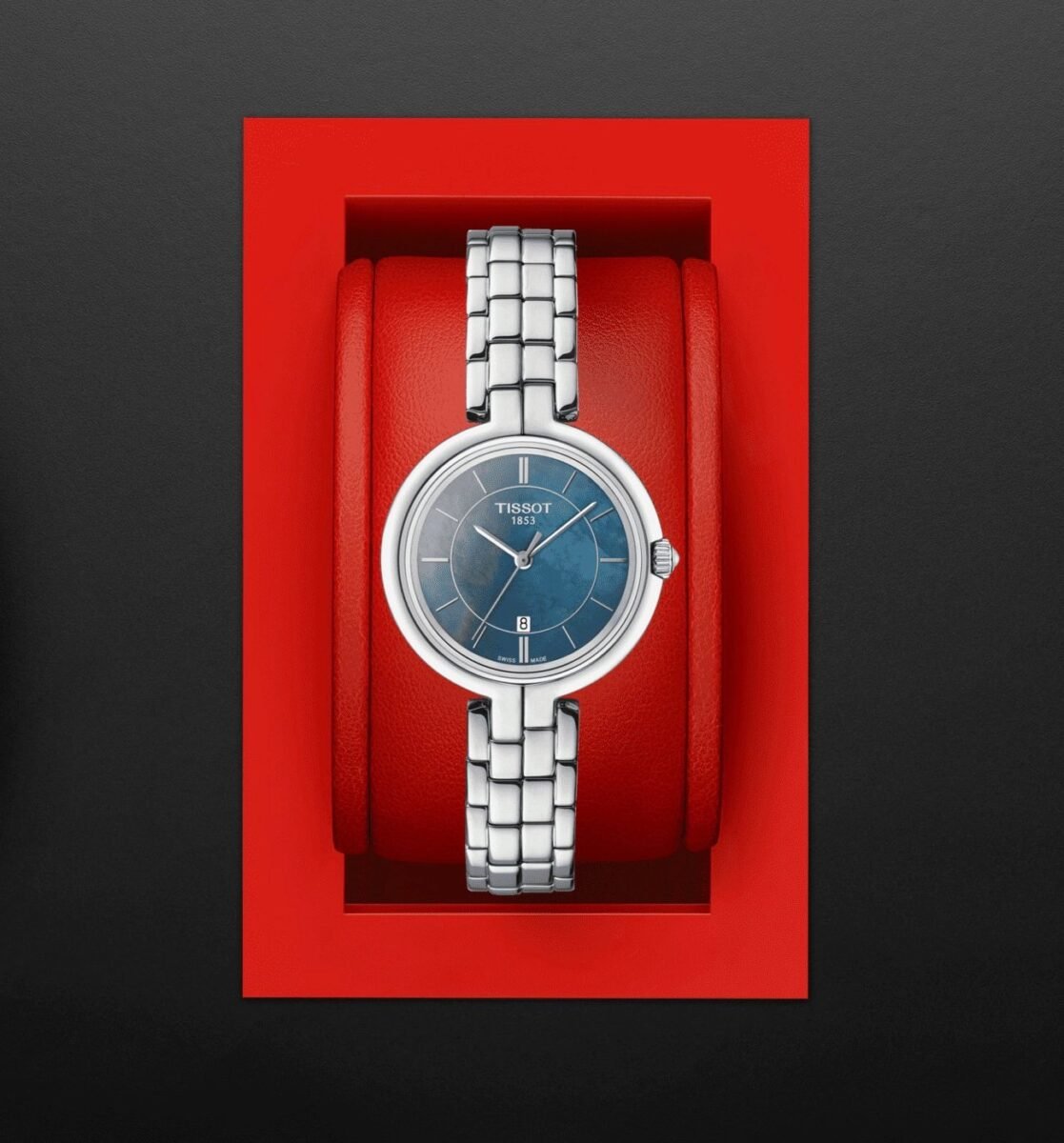 Montre Femme TISSOT – esprit chic – Originale Idée Cadeau pour toutes les occasions à Casablanca, Rabat et partout au Maroc – Montre Suisse Montre Femme TISSOT – esprit chic – Image 2