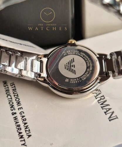 Montre Femme EMPORIO ARMANI AR11569 – reflet soigné Originale au Maroc | Livraison à Casablanca, Rabat, Fès – Montre Suisse