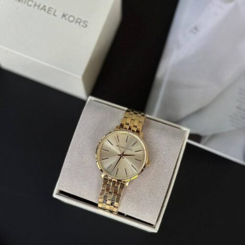 Montre Femme MICHAEL KORS MK3898 – ton doré – Originale Idée Cadeau pour toutes les occasions à Casablanca, Rabat et partout au Maroc – Montre Suisse Montre Femme MICHAEL KORS MK3898 – ton doré Originale au Maroc | Livraison à Casablanca, Rabat, Fès – Montre Suisse