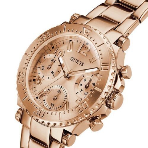 Montre Femme GUESS GW0465L2 – relief discret Originale au Maroc | Livraison à Casablanca, Rabat, Fès – Montre Suisse