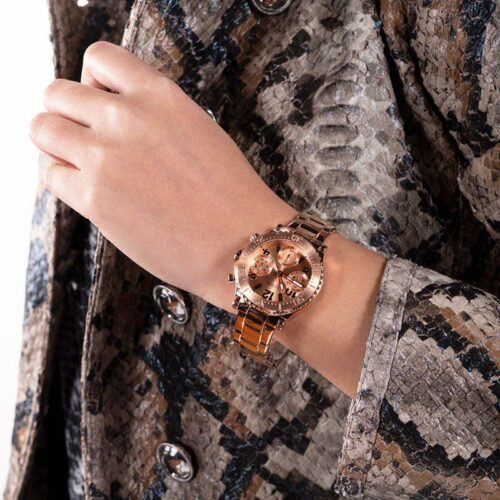 Montre Femme GUESS GW0465L2 – relief discret Originale au Maroc | Livraison à Casablanca, Rabat, Fès – Montre Suisse