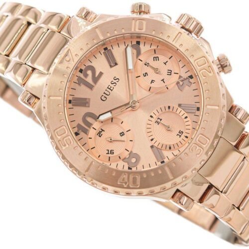 Montre Femme GUESS GW0465L2 – relief discret Originale au Maroc | Livraison à Casablanca, Rabat, Fès – Montre Suisse