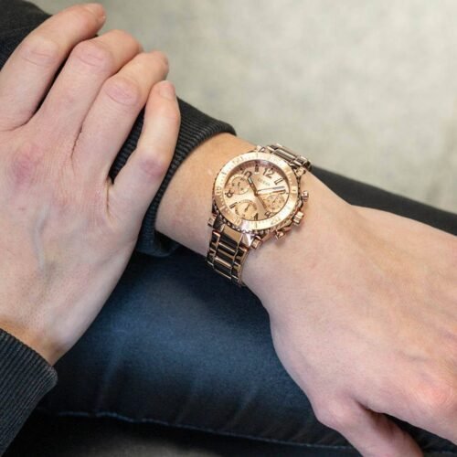 Montre Femme GUESS GW0465L2 – relief discret Originale au Maroc | Livraison à Casablanca, Rabat, Fès – Montre Suisse