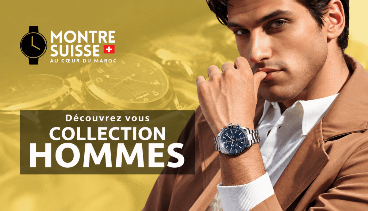 Montres Élégantes Pour Lui et Pour Elle  Originale au Maroc | Livraison à Casablanca, Rabat, Fès – Montresuisse.ma